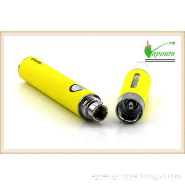 Yellow Metal E Cigarette Atomizer , Wickless 800 Puffs Evod Bcc
